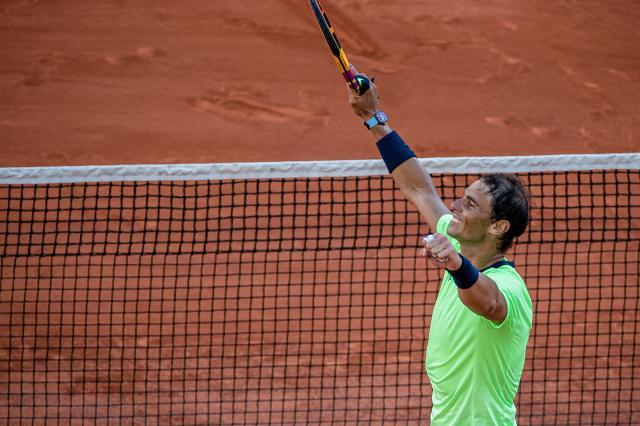 纳达尔大起大落三盘过关 进法网八强再战施瓦茨曼